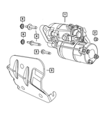 5035322AB - : STARTER JEEP GRAND CHEROKEE for Mopar Image