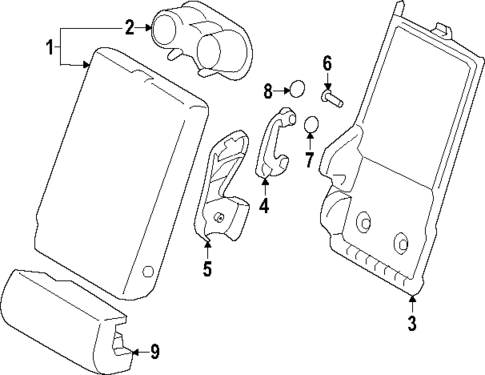 Armrest for 2023 Kia Telluride #0