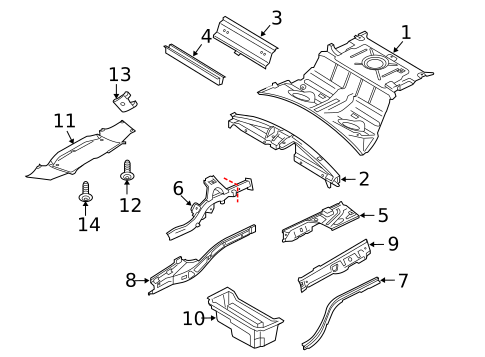 Frame for 2016 Porsche Panamera #0