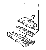1770050251 - : 2006-2009 Toyota 4Runner - Air Cleaner Assembly for Toyota: 4Runner Image