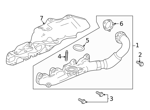 Exhaust Manifold for 2019 Chevrolet Equinox #0