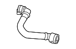 2545014301 - Cooling System: Reservoir Hose for Mercedes-Benz Image