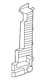 2545052100 - Cooling System: Side Baffle for Mercedes-Benz Image