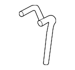 4E0906272AH - Emission System: Hose for Audi Image