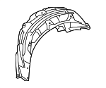 2023-2024 Toyota - Wheelhouse Liner