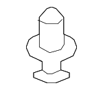 9046707220 - Body: Splash Shield Clip for Lexus: ES250, ES300h, ES350, GX460, GX550, IS200t, IS300, IS350, IS500, LS500, LS500h, NX200t, NX250, NX300, NX300h, NX350, NX350h, NX450h+, RC F, RC200t, RC300, RC350, RX350, RX350h, RX350L, RX450h, RX450h+, RX450hL, RX500h, RZ300e, RZ450e, TX350, TX500h, TX550h+, UX200, UX250h, UX300h Image