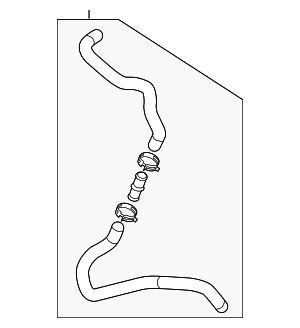 215133JV0A - : Drive Motor Inverter Coolant Line for Nissan Image