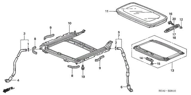 Sunroof for 2007 Acura TSX #0