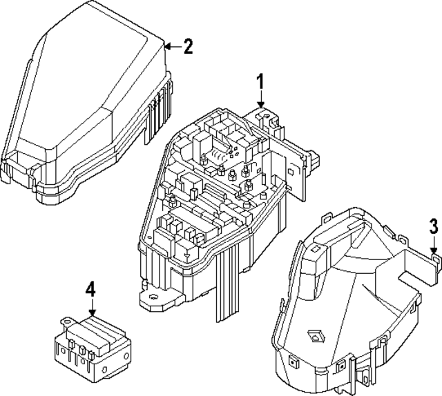 91959DS100 - : Fuse Box for Hyundai Image