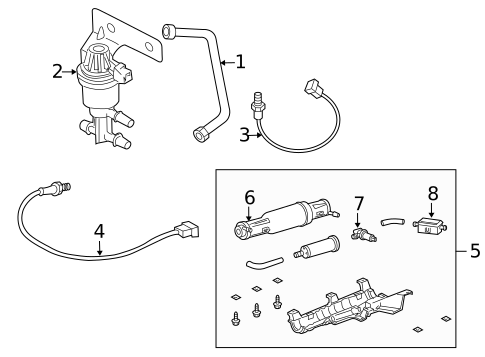 Powertrain Control for 2009 Mazda Tribute #1
