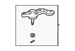 4334039445 - : Suspension Ball Joint (Left, Front, Lower) for Toyota: Tacoma Image