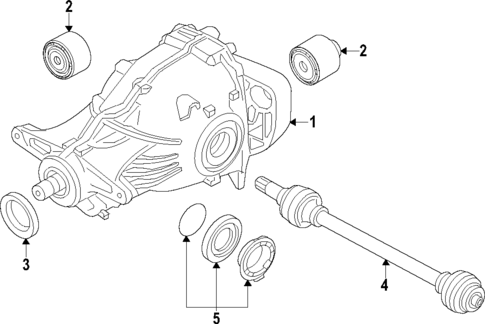 Propeller Shaft for 2024 BMW 750e xDrive #0