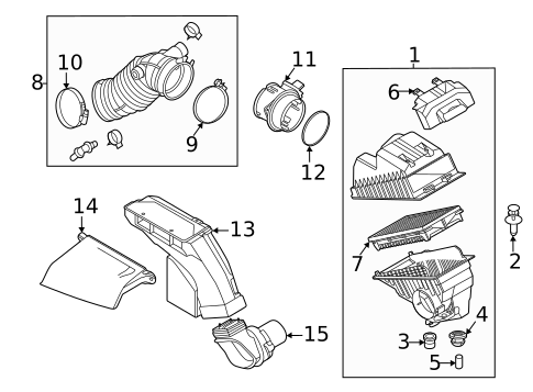Air Intake for 2024 Kia Sorento #0