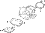 4567035 - Engine: End Cover for Mopar Image