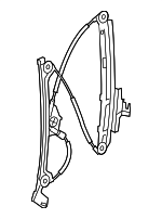 51357197924 - : 2010-2017 BMW - Window Regulator for BMW: 530i, 535i GT, 535i GT xDrive, 540i, 550i GT, 550i GT xDrive Image