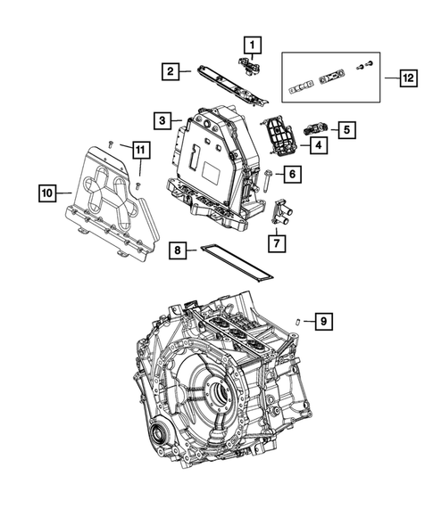 Case and Related Parts for 2024 Chrysler Pacifica #3
