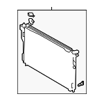 25310D2700 - Cooling System: Radiator Assembly for Hyundai Image
