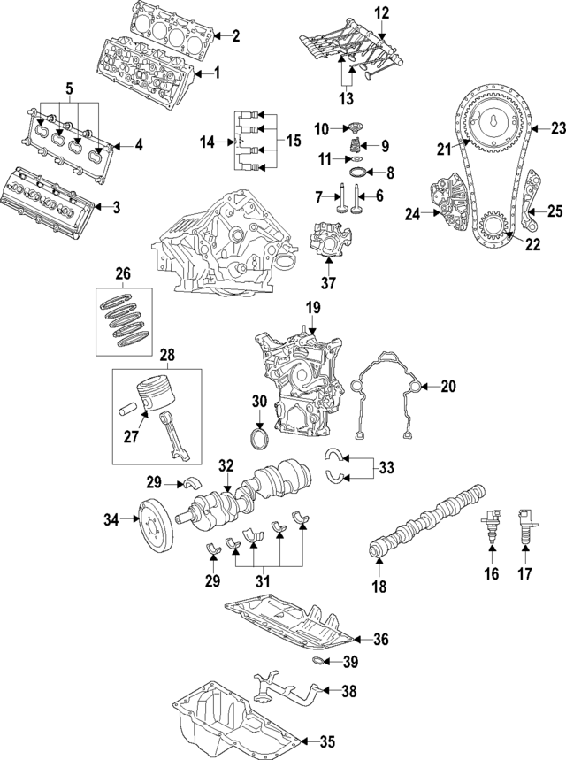 68280502AF - Engine: Cylinder Head for Mopar Image