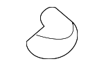 8549165DA0R8H - Body: Track End Cover for Suzuki Image