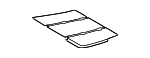 52108099018 - Body: Lower Pad for BMW Image