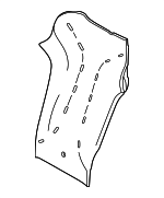 52108099017 - Body: Top Pad for BMW Image