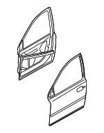 31385356 - Body: Door Shell for Volvo: XC90 Image