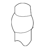 17117519207 - Cooling System: Compensator Insulator for BMW: 525i, 525xi, 528i, 528i xDrive, 528xi, 530i, 530xi, 535i, 535i xDrive, 535xi, 545i, 550i, 645Ci, 650i Image