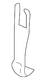 17127507981 - Cooling System: Mount Plate Clip for BMW: 525i, 525xi, 528i, 528i xDrive, 528xi, 530i, 530xi, 535i, 535i xDrive, 535xi, 545i, 550i, 645Ci, 650i, 745i, 745Li, 750i, 750Li, 760i, 760Li Image