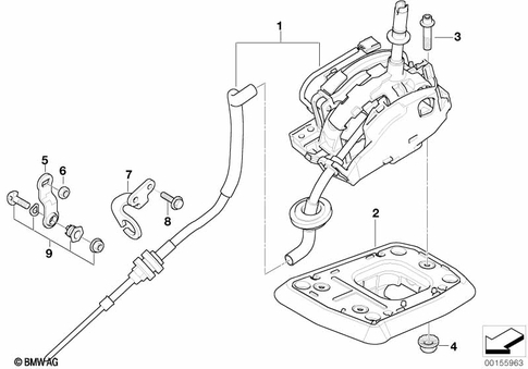Gearshift Steptronic for 2007 BMW X3 3.0si #0