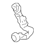 51167002386 - Body: Check Strap for BMW: 645Ci, 650i, 745i, 745Li, 750i, 750Li, 760i, 760Li, Alpina B7, M6 Image