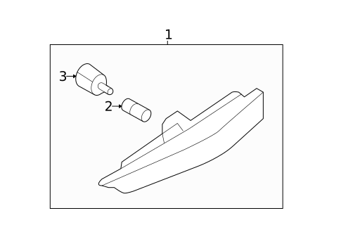Side Marker Lamps for 2013 Kia Soul #0