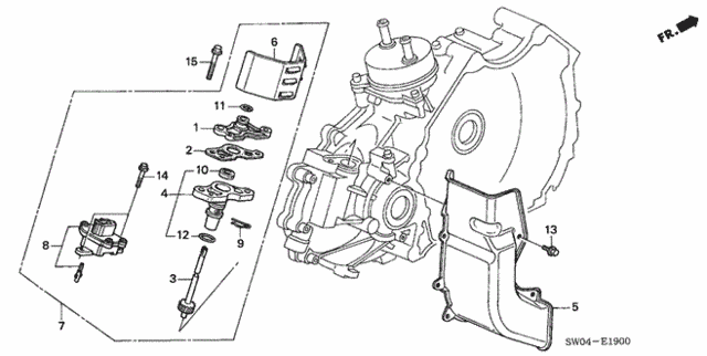 Speed Sensor for 2004 Acura NSX #0