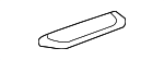 84212SDAA00ZA - Body: Rear Sill Plate for Honda: Accord Image