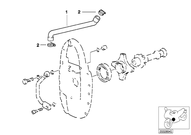 61681386662 - : Hose Clamp for BMW-Motorrad Image