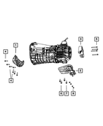 52129033AD - NSG370; 6-Speed; Manual Transmission: Transmission Mount Bracket for Mopar Image