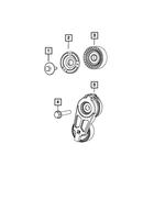6512109AA - Cooling: Hex Head Bolt And Washer for Mopar Image