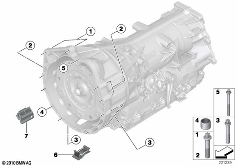 Mounting / Suspension for 2010 BMW 535iX #0