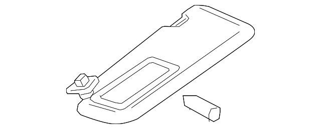 2018-2023 Mazda CX-9 Sun-Visor TK54-69-270-06 | OEM Parts Online