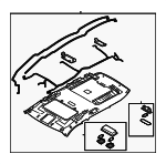 TN616803ZD75 - : Headliner for Mazda: CX-9 Image
