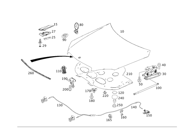 2048170616 - : Star Emblem - Conversion Kit for Mercedes-Benz Image
