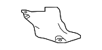 453190R010 - Steering: Heat Shield for Toyota Image