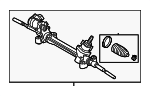 4425048290 - Steering: Rack And Pinion Assembly for Toyota: Venza Image
