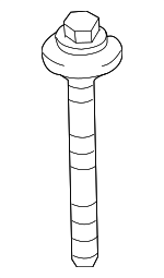 90119A0467 - Steering: Gear Assembly Mount Bolt for Toyota Image