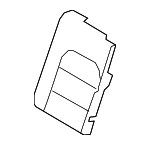 31263595 - Body: Seat Back Pad for Volvo: V70, XC70 Image