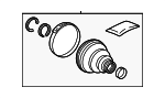 443948060 - Universals &amp; Rear Axle: Inner Cv Joint Boot for Toyota Image