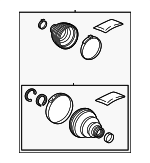 442948082 - Universals &amp; Rear Axle: Boot Kit for Toyota Image