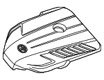 12601WAA01 - : Engine Cover for Toyota: GR Supra Image