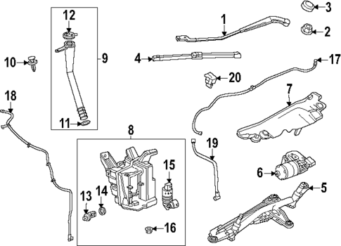 Wipers for 2024 Chevrolet Trax #0