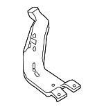 8U0819801A - Body: Rear Duct for Volkswagen Image