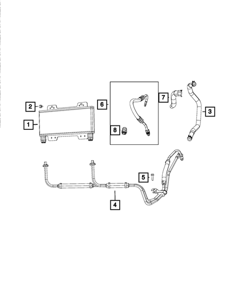 Power Steering Hoses for 2014 SRT Viper #0